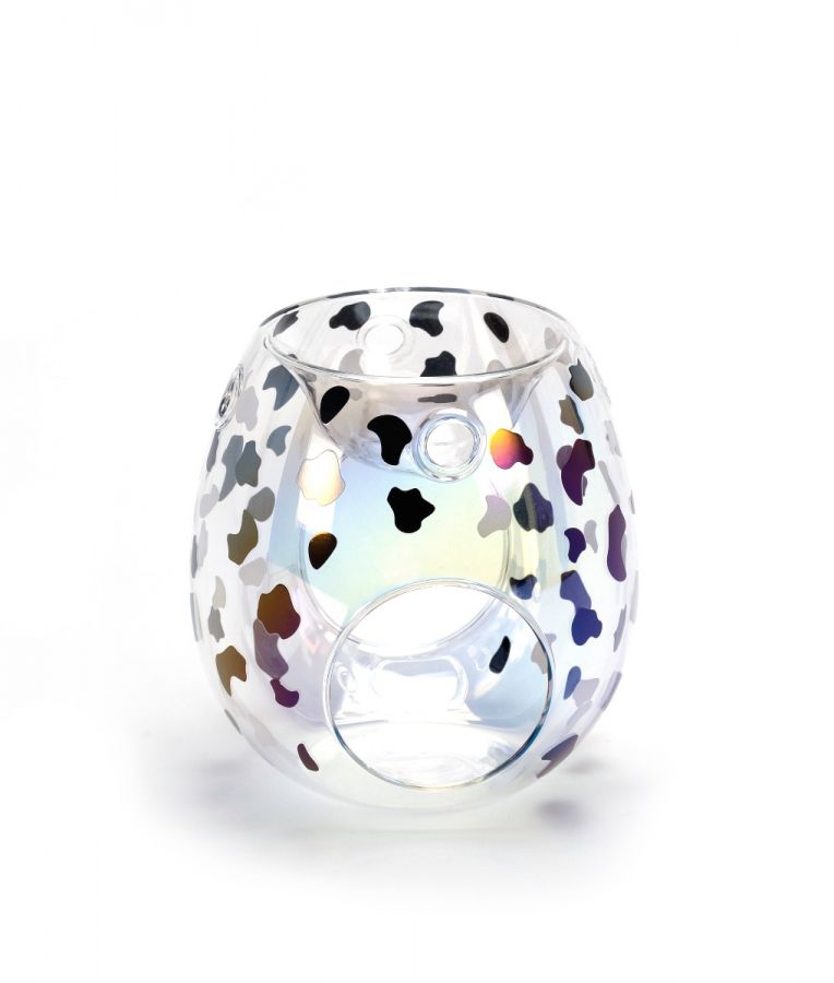Dalmatian Design Glass Wax Melt / Oil Burner