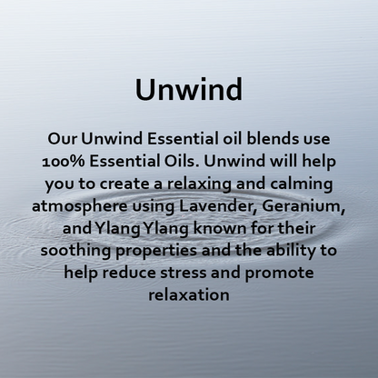 Unwind Essential Oil Blend Reed Diffusers